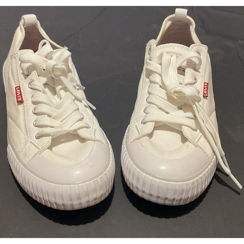 Levi Strauss White Shoes Everyday Wear Comfy Insoles Men Size 9